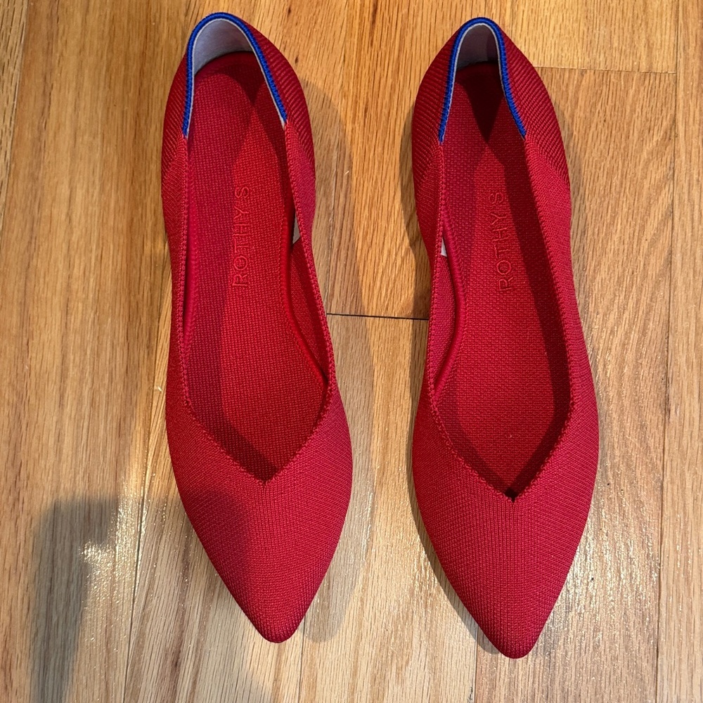 Rothy's Scarlet Red Women's Flats